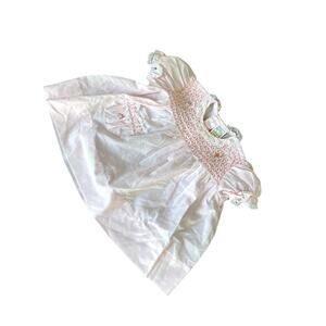 Vintage ToddleTime JCPenney Girls Frilly Pink Babydoll Dress